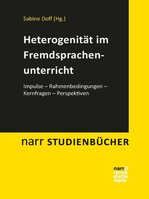 cover image of Heterogenität im Fremdsprachenunterricht